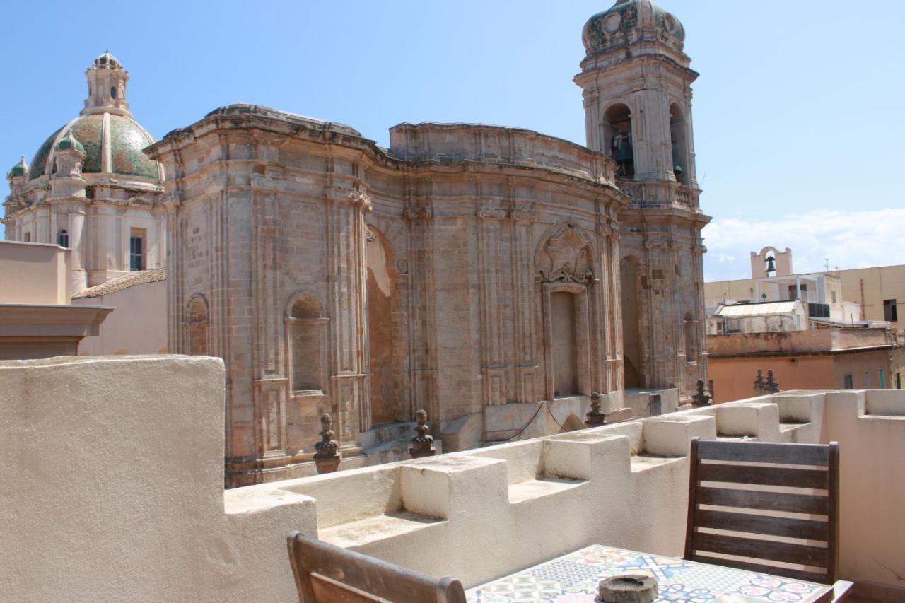 Appartamento Central Cathedral Penthouse Trapani Esterno foto